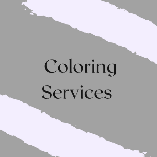 Hair coloring services